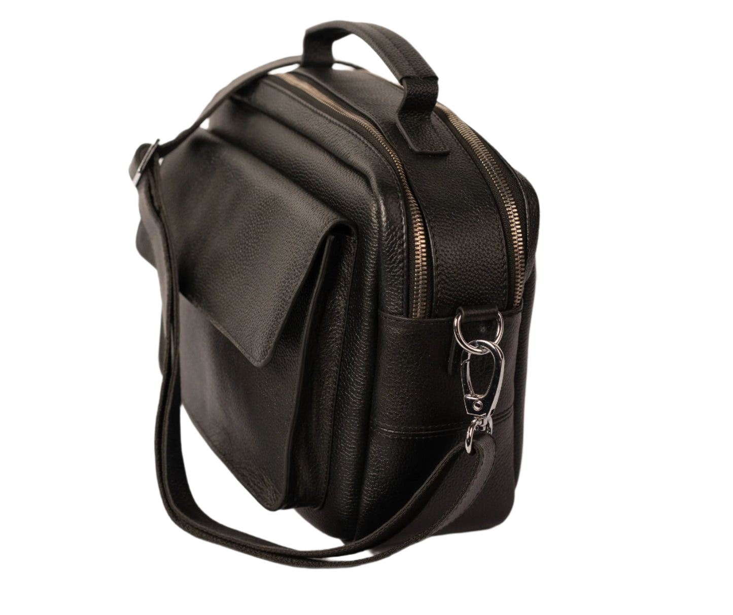 Dutchman Black Messenger Bag