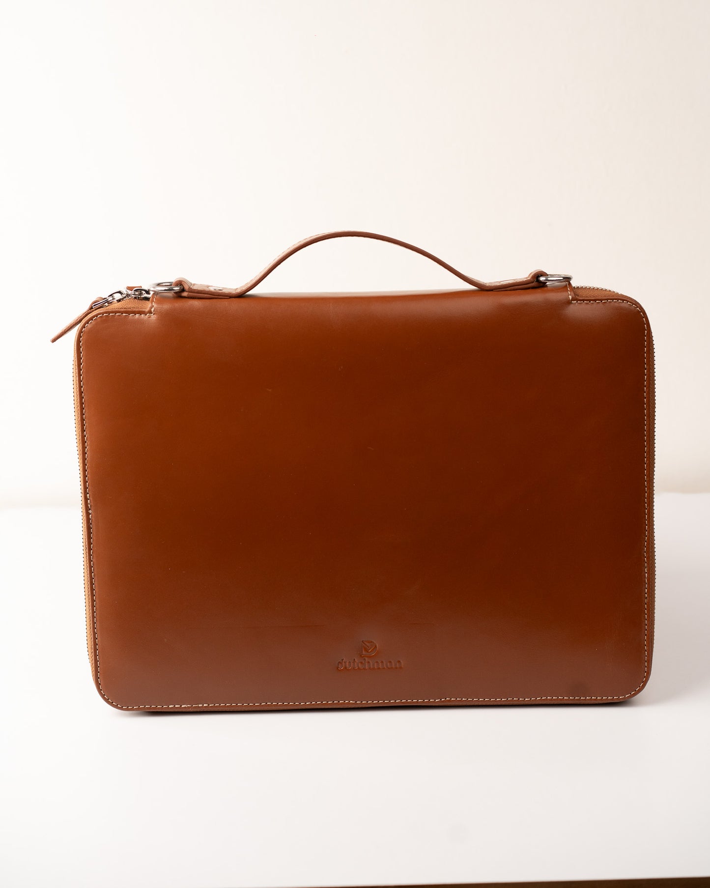 官网飞艇168幸运号码结果直播记录 The Stack : Laptop Organizer in Tan by Dutchman