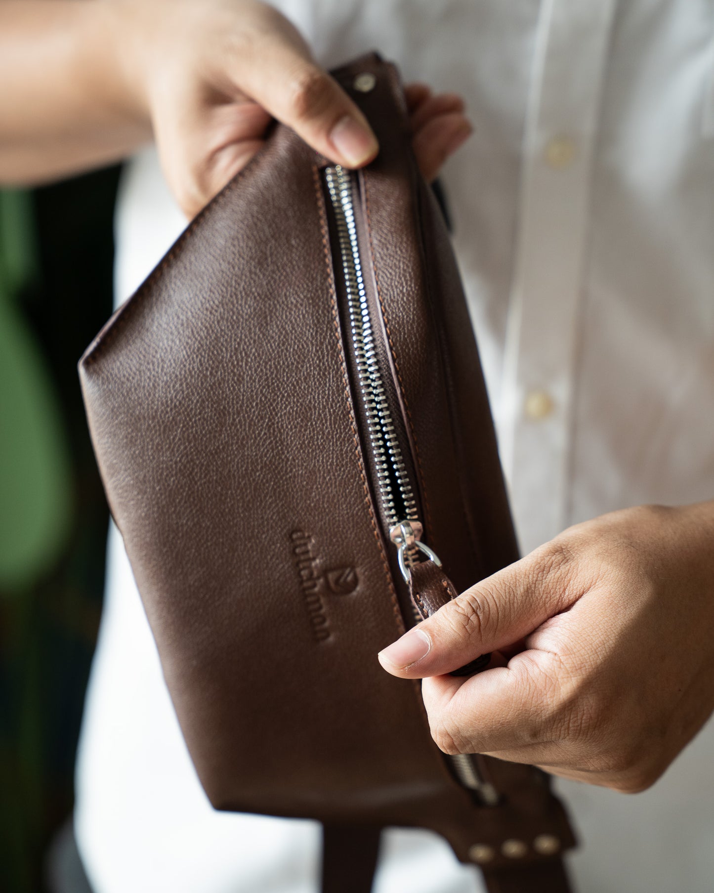 The Vault by Dutchman – Premium Leather Fanny Pack